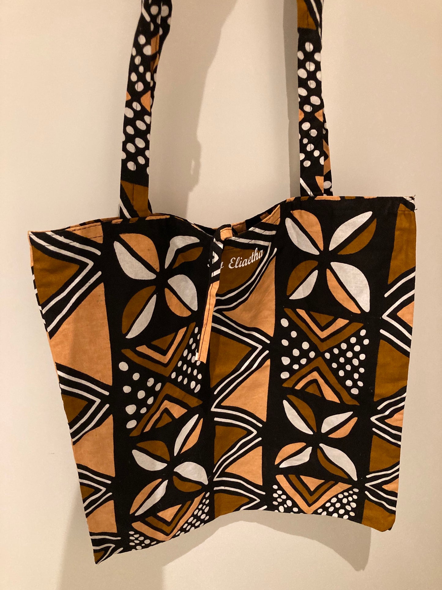 Totebag wax réversible By Eliaetha