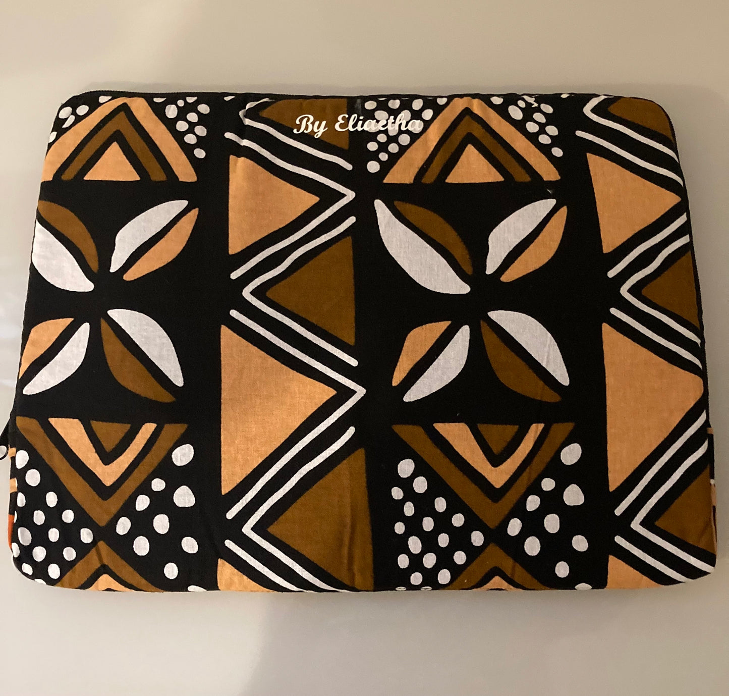 Pochette pour ordinateur portable en wax