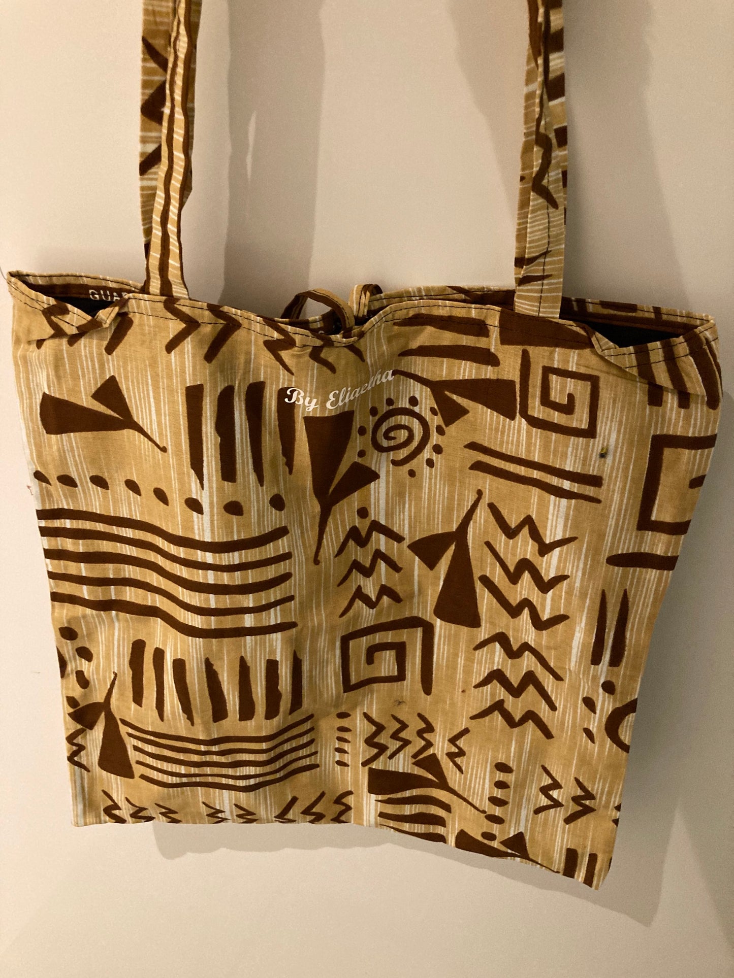 Totebag wax réversible By Eliaetha