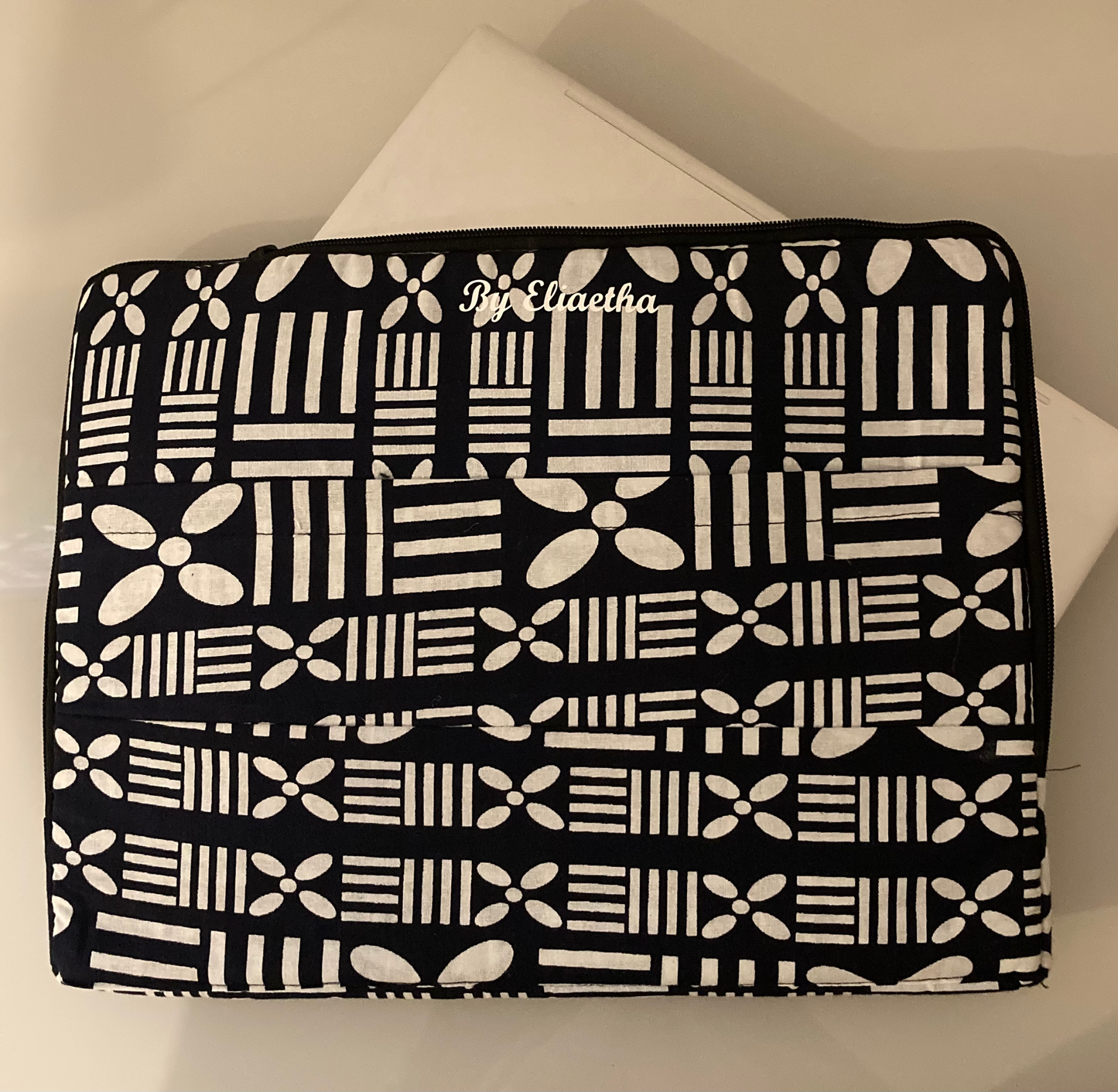 Pochette pour ordinateur portable en wax