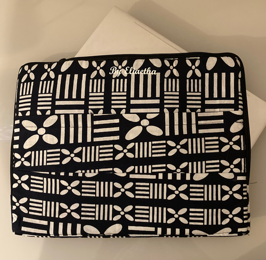 Pochette pour ordinateur portable en wax