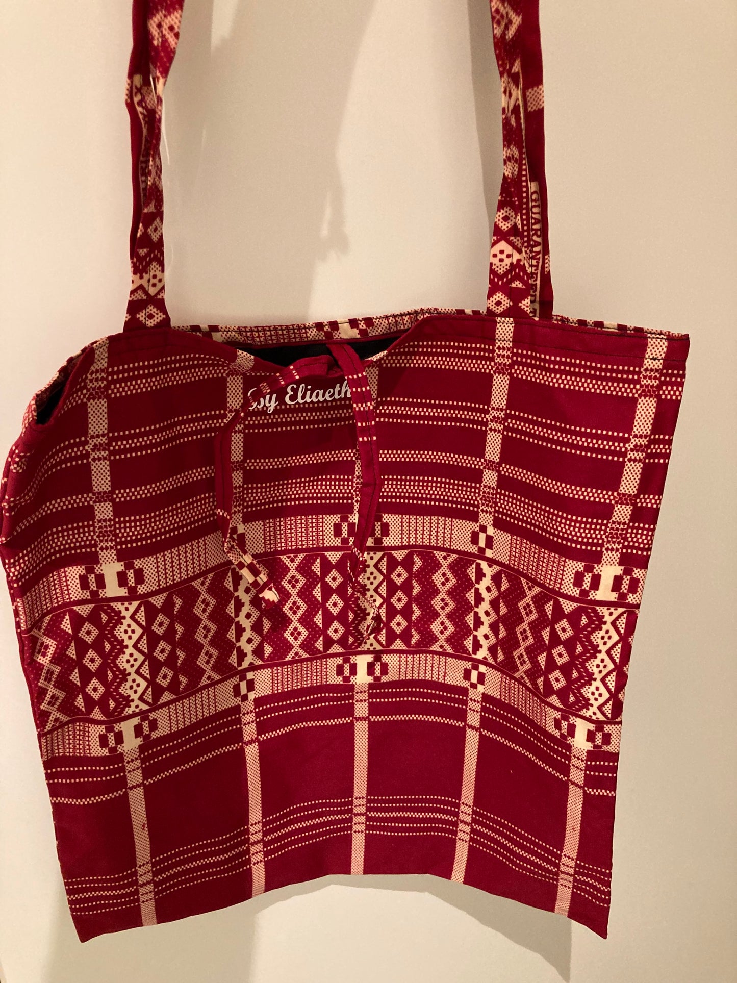 Totebag wax réversible By Eliaetha