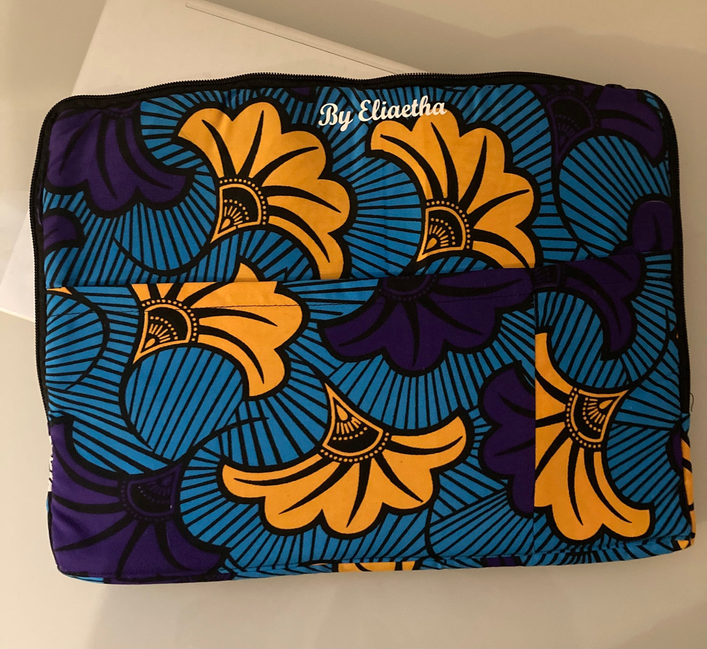Pochette pour ordinateur portable en wax