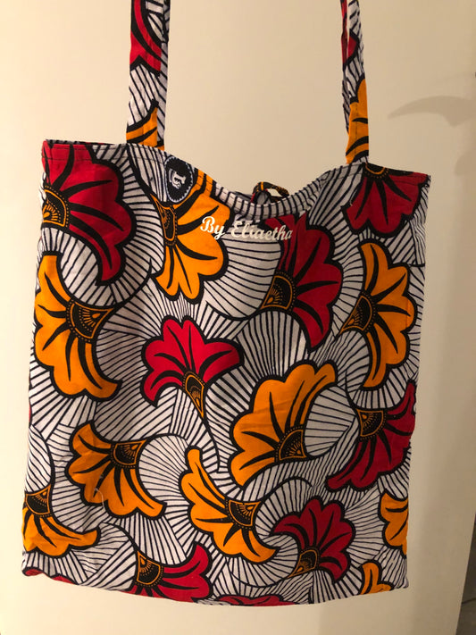 Totebag wax réversible By Eliaetha